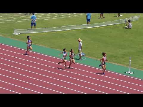 H30　三重インターハイ　女子4x400mR　準決勝1組