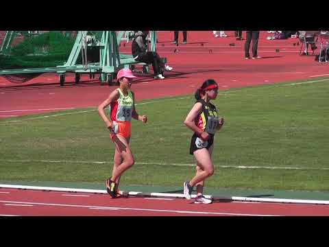 2018京都高校陸上　市内ブロック予選　女子5000mＷダイジェスト