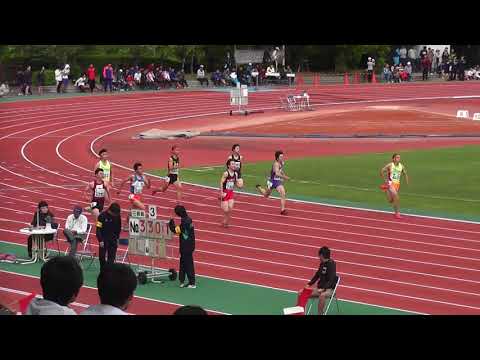 2018京都高校陸上　市内ブロック予選　男子400m4組