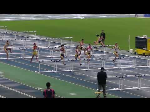 201801011_全九州高校新人陸上_女子100mH_予選2組