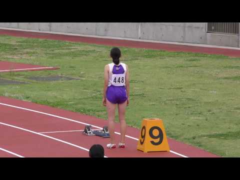 20170518群馬県高校総体陸上女子400m準決勝2組