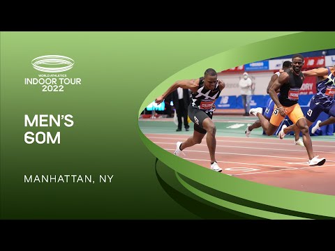 Coleman beats Bromell over 60m at Millrose Games | World Indoor Tour Gold Manhattan 2022