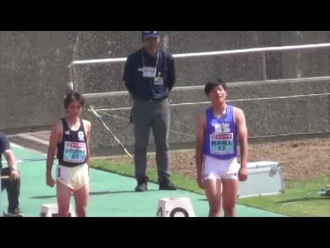 日本陸上混成競技2017 U20男子十種110mH1組