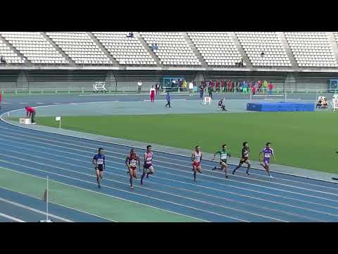 201801012_全九州高校新人陸上_男子100m_予選3組