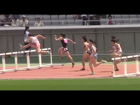 ヘンプヒル恵 13.90 (-2.4) / 2016関東インカレ陸上 女子100mH 予選5組