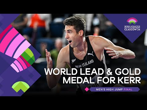 2.36m for Kerr as he claims high jump world title | World Athletics Indoor Championships Glasgow 24