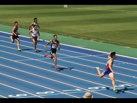 奈良ユース陸上 男子4×100mリレー決勝 2018/8 高校生