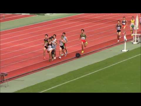 第51回京都府高等学校ジュニア陸上競技対校選手権大会　男子1500ｍ予選4組