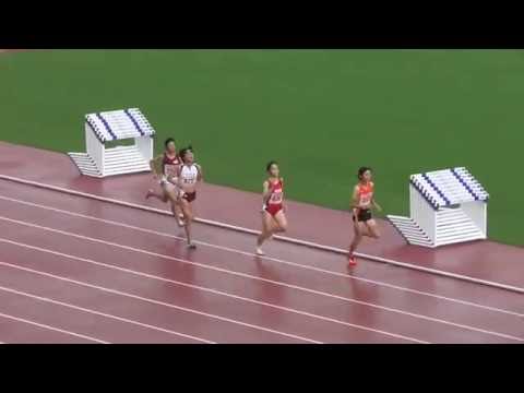 第51回全国高等専門学校体育大会陸上競技　女子800m　予選第2組　2016/8/24