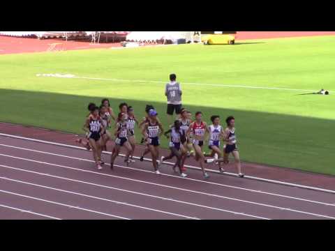 2016 岡山インターハイ陸上 女子1500m決勝