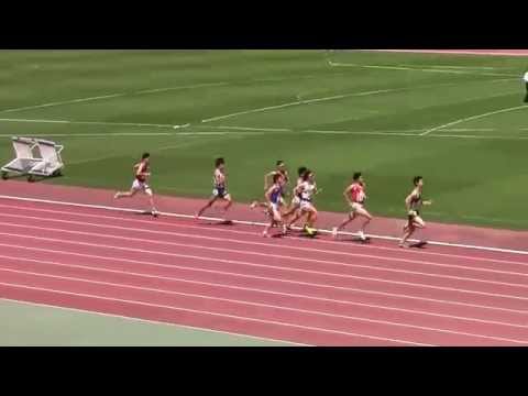 2015 西日本インカレ陸上 男子800m 予選5