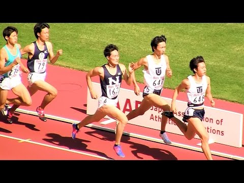 2015ジュニア陸上男子 800ｍ 予選2組 20151017