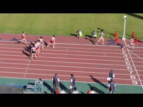 女子4x400mR 予選1組　南関東 R01 相洋・東海大浦安