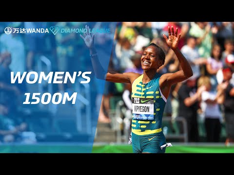 Faith Kipyegon wins fifth title in dominant 1500m performance in Eugene - Wanda Diamond League 2023