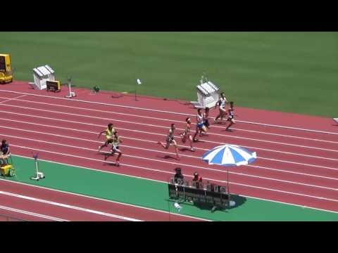 ２０１６年　陸上東海中学総体　中１男子１００ｍ予選～決勝