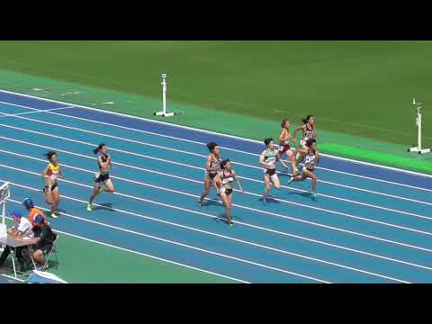 2018年度 近畿高校ユース陸上 2年女子100m決勝(-1.5)