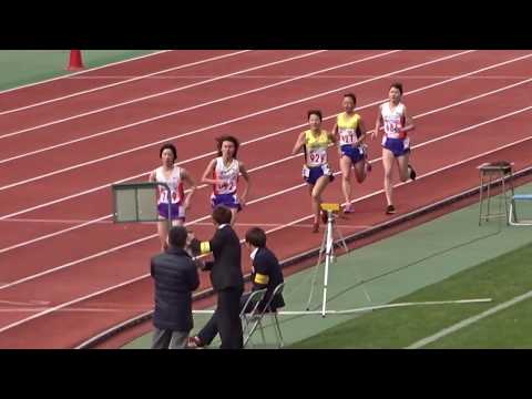 第 82 回京都学生陸上競技対校選手権大会　女子オ－プン 1500ｍ