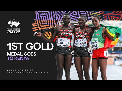 Chelangat offers Kenya the first gold medal | World Athletics U20 Championships Cali 2022