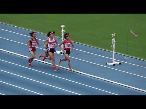 20180914105127県高校新人大会女1500ｍ予選1組 末山 優珠