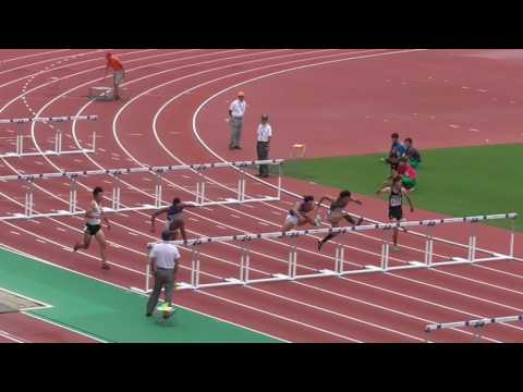 第59回東海陸上競技選手権大会　男子110mH　予選第5組　2016/8/28