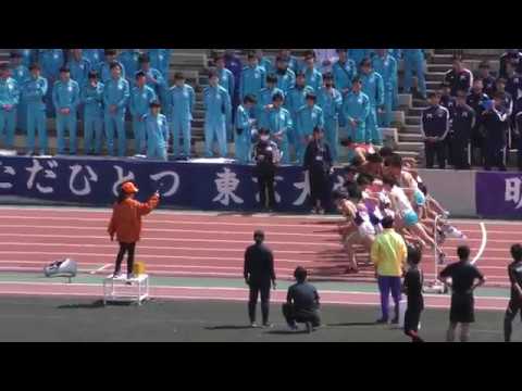 H31　六大学　男子3000mSC　決勝