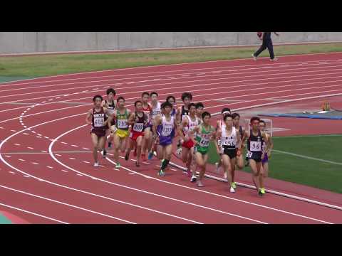 20170518群馬県高校総体陸上男子1500m予選3組