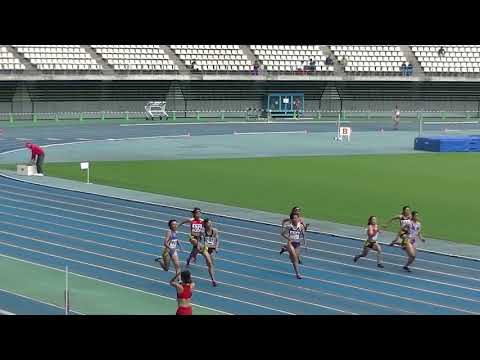 201801012_全九州高校新人陸上_女子100m_予選1組