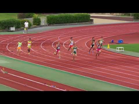 2018京都府高校ユース　2年男子200m決勝