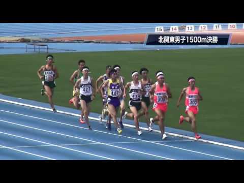 2016関東高校陸上北関東男子1500m決勝
