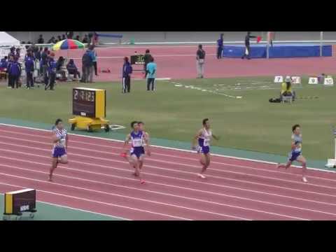 2018 東北高校陸上 男子 200m 予選1組