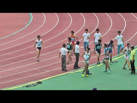 H29　関カレ　男子2部100m　予選2組