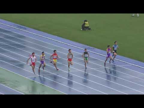 H29　関東高校新人　男子100m　予選3組