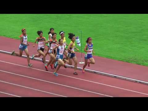 H29　関東中学校陸上競技大会　女子800m　決勝