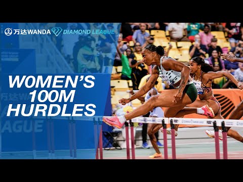 Jasmine Camacho-Quinn wins the 100m hurdles in Doha - Wanda Diamond League 2023