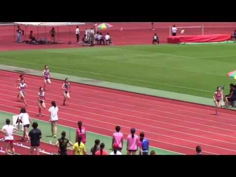 2016 西日本学生陸上 女子200m予選12