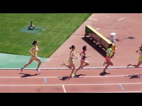 2017年度兵庫リレーカーニバル 中学女子1500m決勝