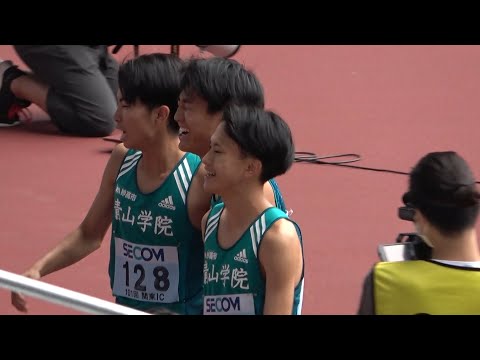 関東インカレ1500m決勝(男子2部) 青山学院大(山内・宇田川)ワンツー 2022.5.20