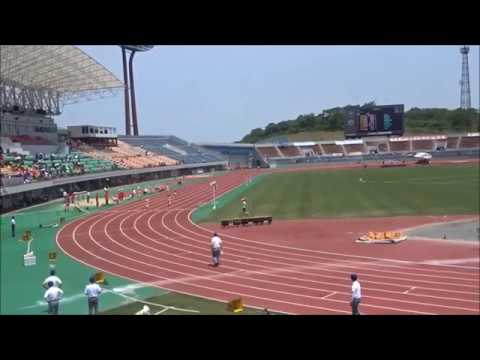 400m女子　予選3組目　～愛媛県高校総体2017・陸上競技～