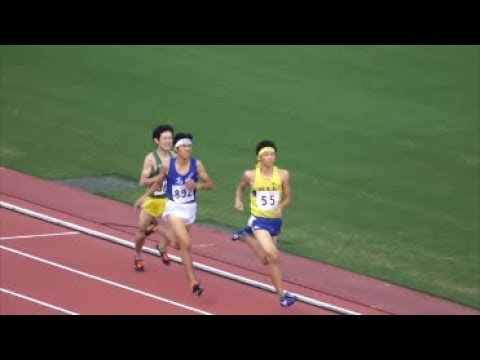 群馬県高校新人陸上2017 男子800m決勝