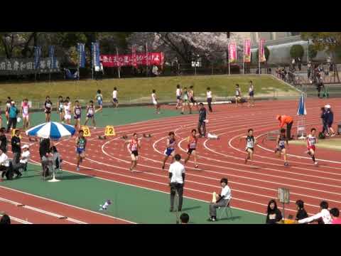 20180401　第3･4地区　第1回記録会　男子　100m　TR　9組