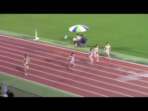 2019 個人選手権 女子100m 決勝