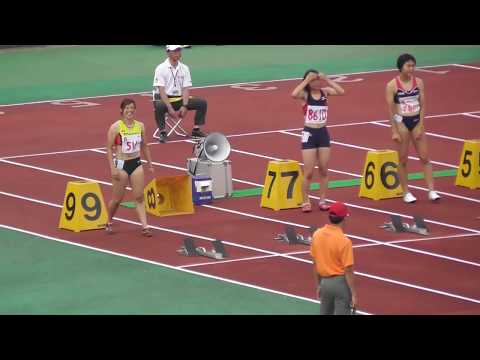 2017京都陸上選手権　女子100ｍ決勝
