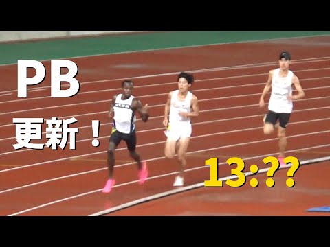 吉居駿恭 GP 男子5000m Yogiboアスレチックチャレンジ陸上2023 ACC新潟