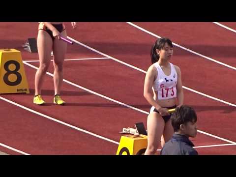 第 82 回京都学生陸上競技対校選手権大会　女子 4×100ｍ 決勝
