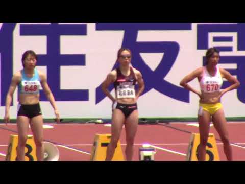 2021布勢スプリント 女子100m第１レース