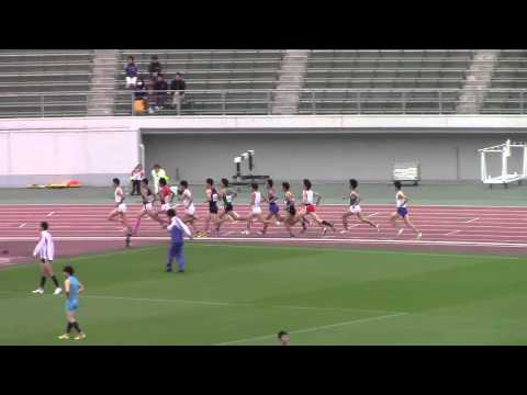 2015 西日本インカレ陸上 男子1500m 予選1