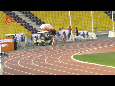 400m Girls Heat 2 - 2015 Asian Youth Athletics Championships