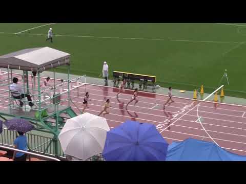 2019日本学生個人 女子100mH予選1～8