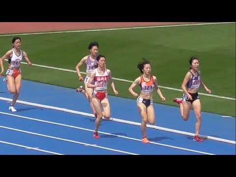 川田朱夏　女子800ｍ予選全組　日本学生個人陸上2022.4.16
