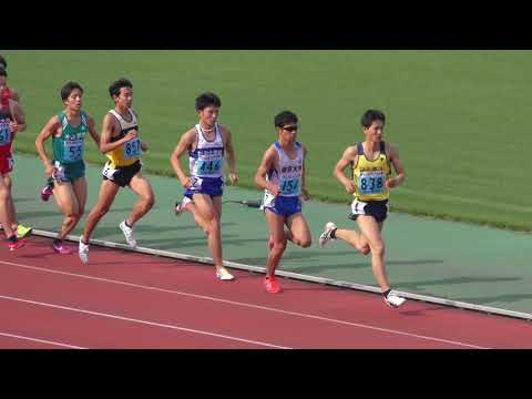 2018 関東インカレ陸上 男子2部 1500m 決勝